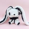 Plush Bear Keychain With Heart Eyes And Gothic Style For Kids And Teens