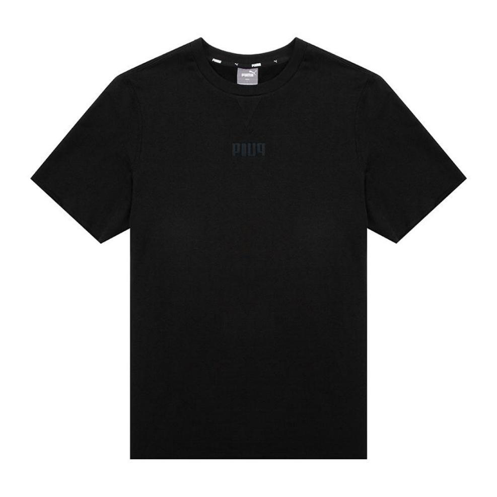 PUMA Basic Logo T-Shirts Black Men s 849593-01 M