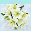 Lilium Brownii Var Viridulum Artificial Flower Arrangement For Home Decor And Photography Props