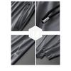 Men's High Stretch Ice Silk Casual Pants Summer Quick Dry Joggers With Zipper Pockets
