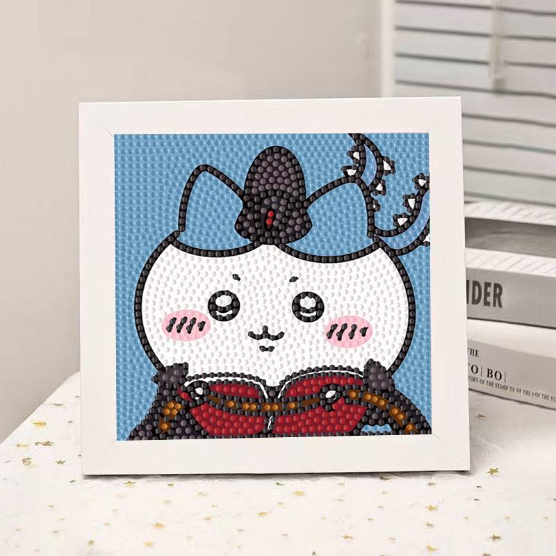 High-End Diamond Painting Diy Van Gogh Starry Sky Cat Creative Handmade Toy Table Decoration Diamond Painting With Frame