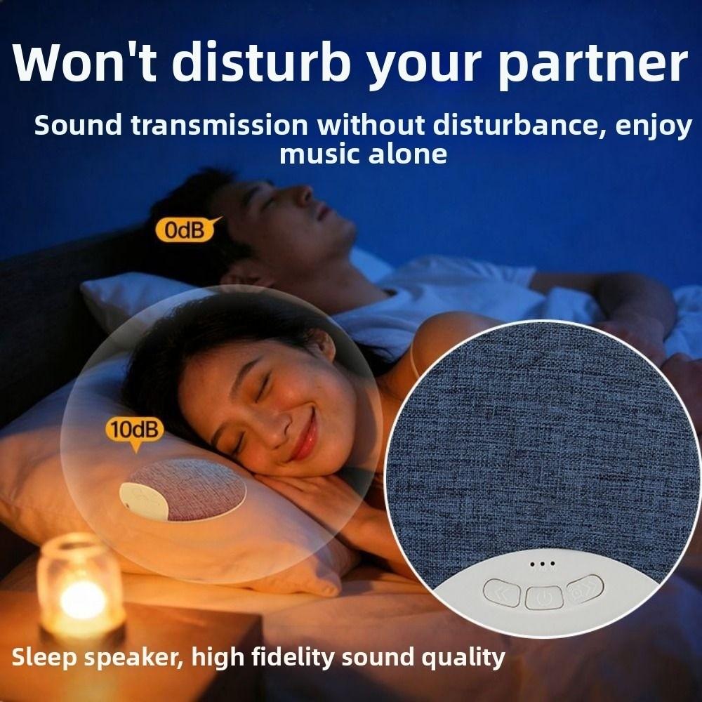 Sleep Aid Under Pillow Bluetooth Speaker Bluetooth 5.3 Sound Machine Deep Sleep Use