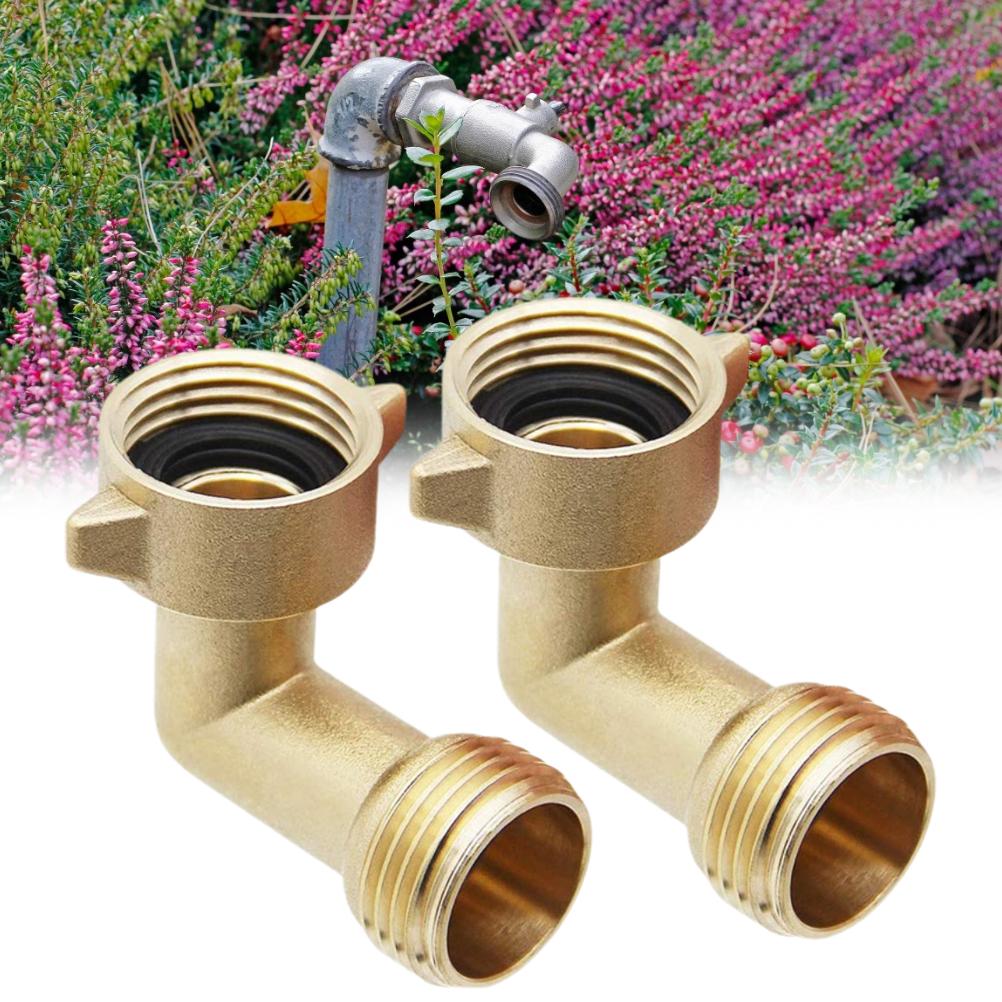 90 Degree Elbow Connector for Garden Hose Lawn Water Pipe Fitting Adapter