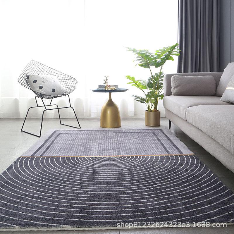 

Роскошный ковер из искусственного кашемира: Современный минималистский стиль для гостиной или спальни 200*300 cm (Dense)