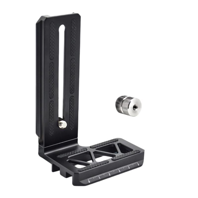 

Aluminum L Bracket for RSC2 Precise Vertical Photography with Gimbals Stabilizer Camera Accessories Lightweighted 1