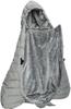 BABYHOPPER Ergo Winter Multiple Down Cover, 90% Down Baby Carrier Cover, Gray, Stroller Compatible, CKBH04012
