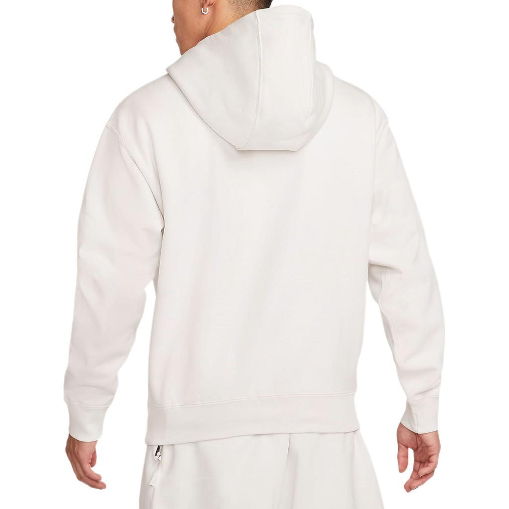 Nike Solid Color Minimalistic Hooded Long Sleeves Hoodie Men's White DA0316-030