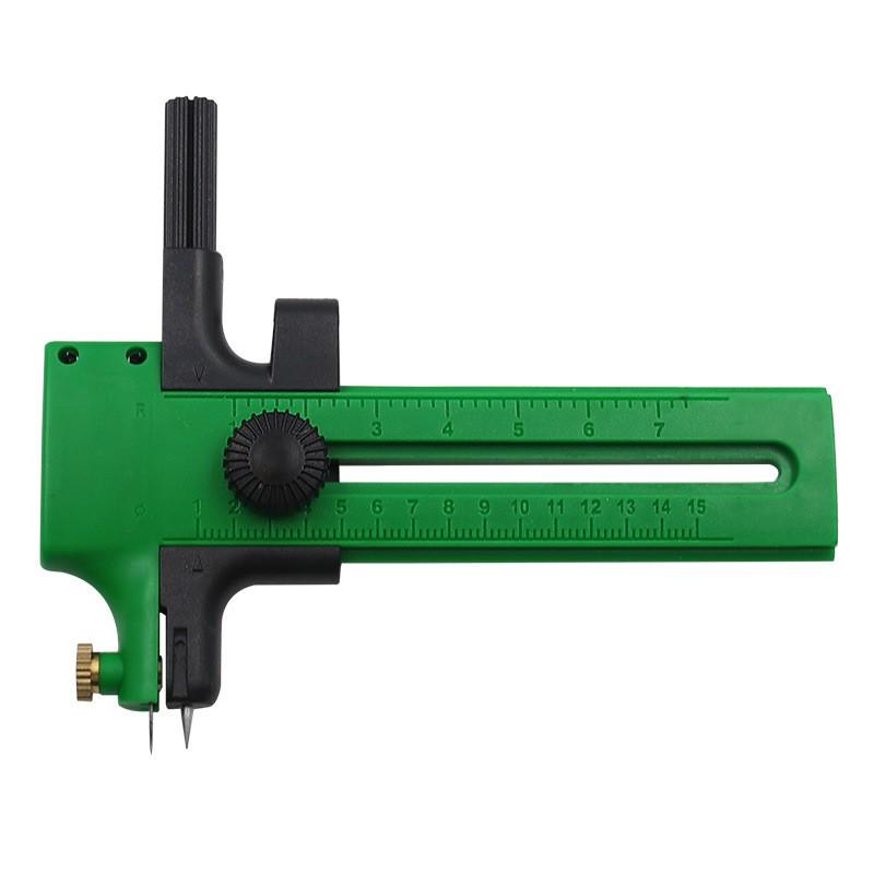 

Compact Circle Cutter for DIY Crafts for Card For Making and Scrapbooking зелений