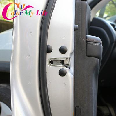 Car Door Lock Screw Protection Protector Stickers Covers Waterproof Doors for Vw Skoda Seat For Kia Sportage For Hyundai