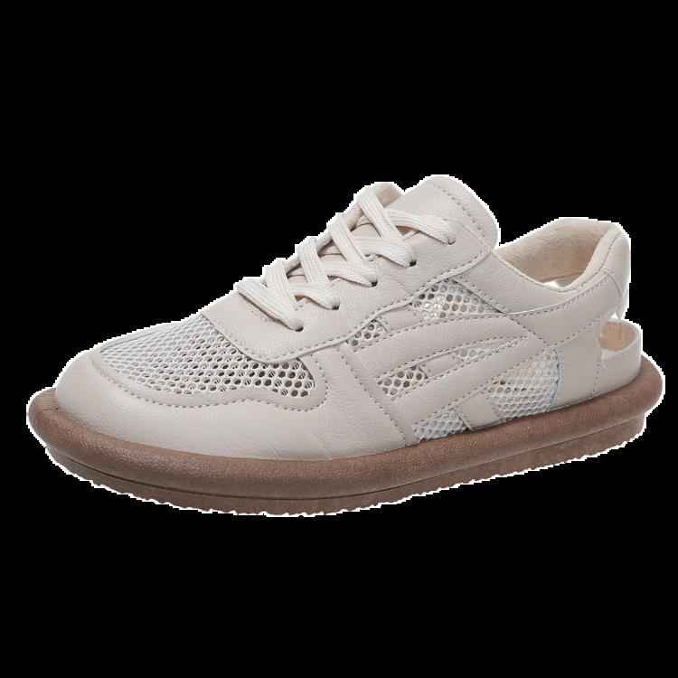 Fashion Hot Selling 2025 Spring Fashion Women Sandals Designer Lace Up Shoes for Women Thick Sole Outside Walking Shoes Female Zapatos