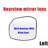 Auto Left Right Rear Heated Mirror Glass Cover Frame Turn Signal Light Bottom For Honda Vezel HRV HR-V - 2024 2025