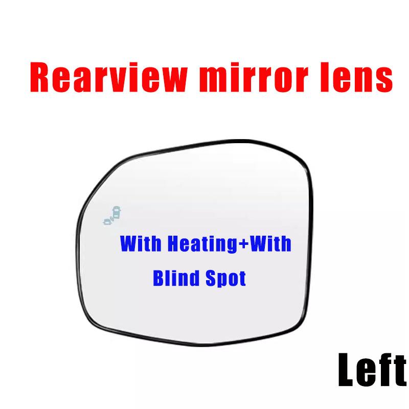 Auto Left Right Rear Heated Mirror Glass Cover Frame Turn Signal Light Bottom For Honda Vezel HRV HR-V - 2024 2025