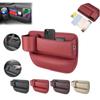 Interior Accessory Seat Filler with Cup Holder Leather Organizer Box Auto Bag Front Seat Storage Box