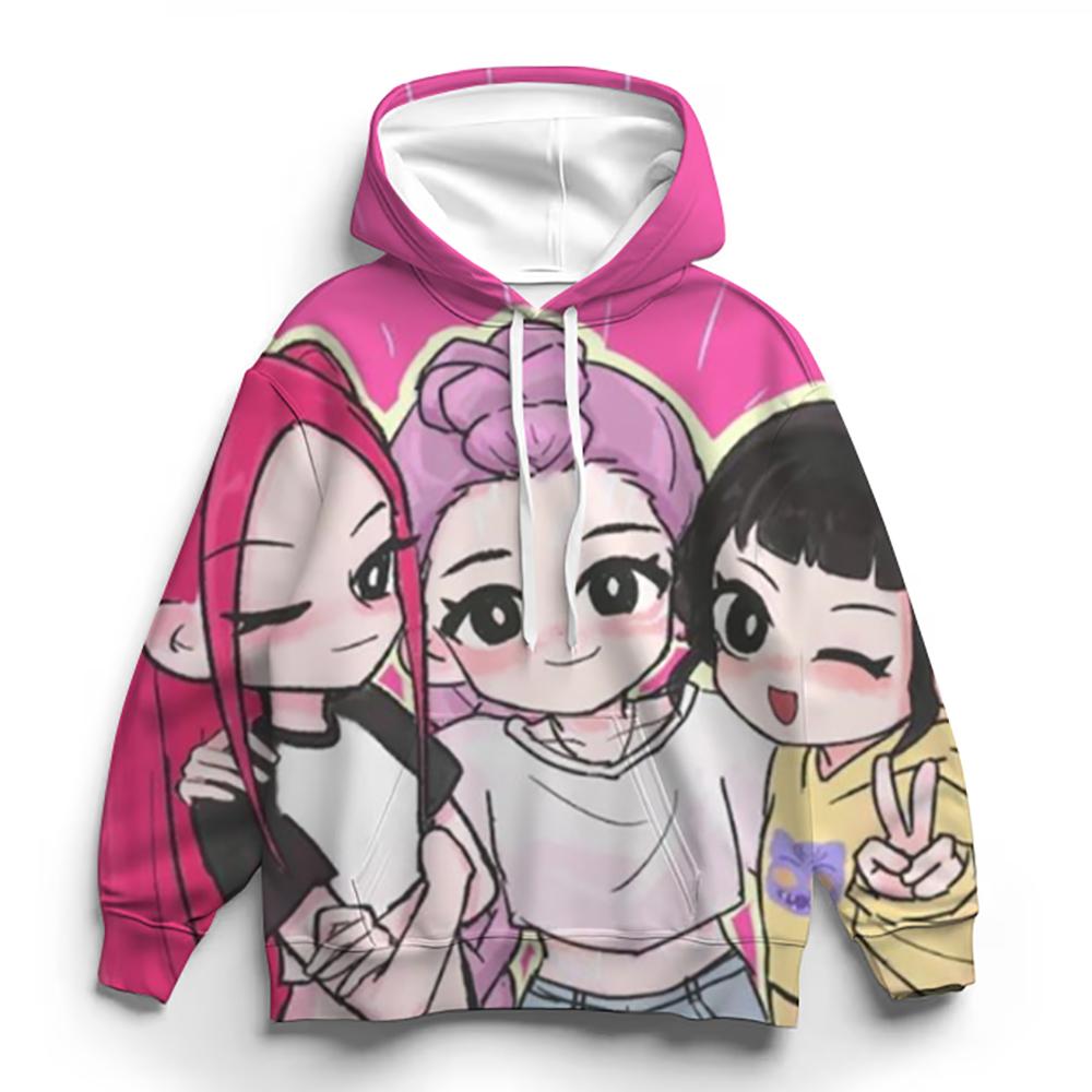 Copii KPOP Hanorace Hanorace Vânzare Fierbinte Desene Animate Copii Tricou Copii Haine Primăvară Toamnă 3-15 Ani