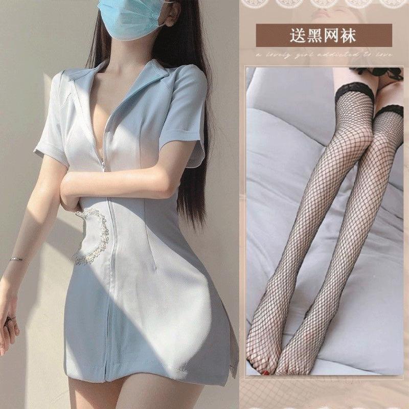 Sexy lingerie sexy v-collar nurse