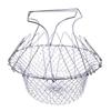 ABWR-Household Folding Draining Basket Kitchen Multi-Function Poaching Boiling Deep Frying Basket