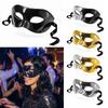 Disco Bright Ball Glitter Face Mask Silver Party Props Masquerade Mask Mirror Eye Covers Mardi Gras Mask Halloween