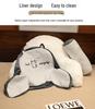 Large Soft Bed Backrest and Headboard Cushion - Ice Beans Pillow for Sleeping and Lounging