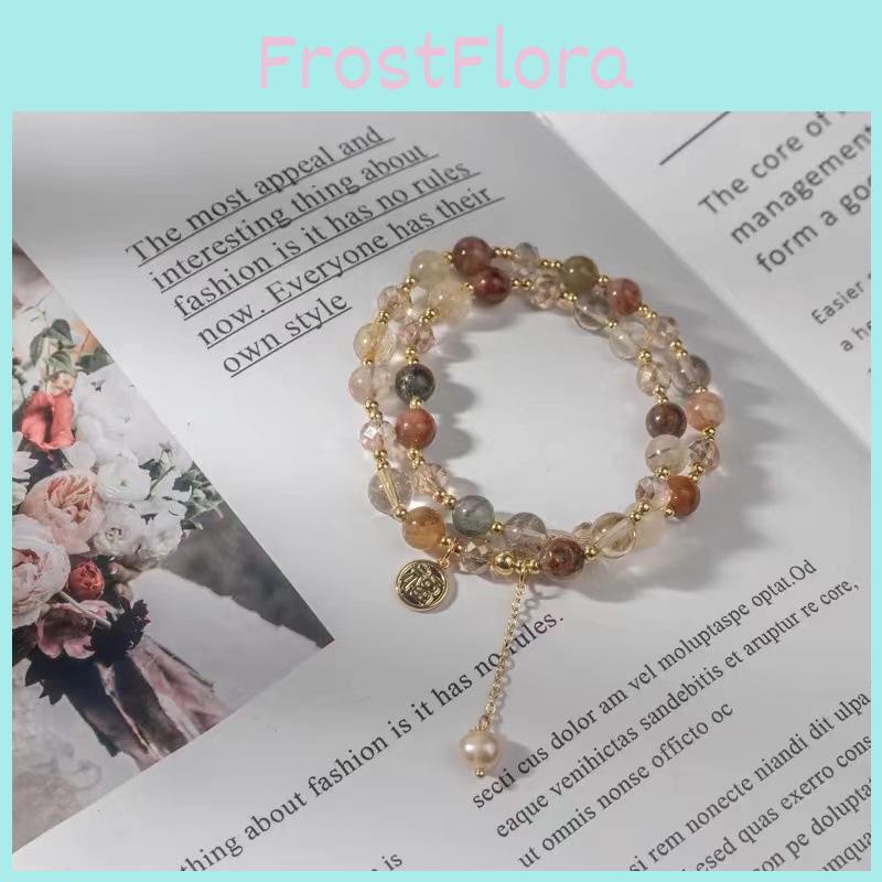 Layer Double Artistic Pearl Bracelet Elegant Handmade Jewelry For Spring 2024