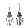 Skull Earrings Big Long Fashion Punk Jewelry for Women Girls Ladies Accessories