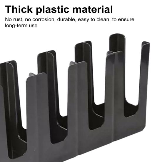 Adjustable Disposable Paper Cup Holder 4 Compartment Coffee Cup And Lid Organizer Large Capacity Coffee Station Storage