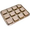 Mini Loaf Baking Pans 12 Cavity Brownie Baking Pan Carbon Steel Muffin Bakeware Cupcake Bread Divider Mold