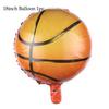Basketball Theme Party Cartoon Disposable Tableware Paper Plates Cups Balloon Baby Shower Birthday Adult Party Decor Supplies