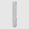 Women's Ribbed Loose Crew Long Socks Light Grey UR122CSC34