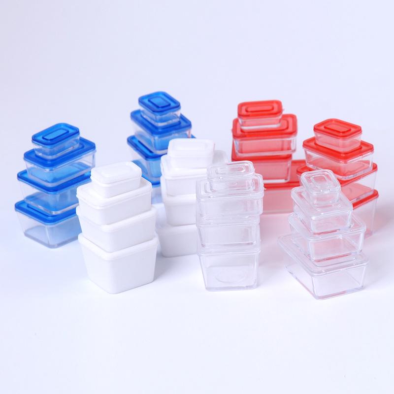 Miniature Dollhouse Lunch Box Food Toy Accessories