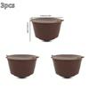 Eco-Friendly Reusable Coffee Pod Filter with Stainless Steel Mesh and Cleaning Brush  Coffee Machines for Sustainable Brewing