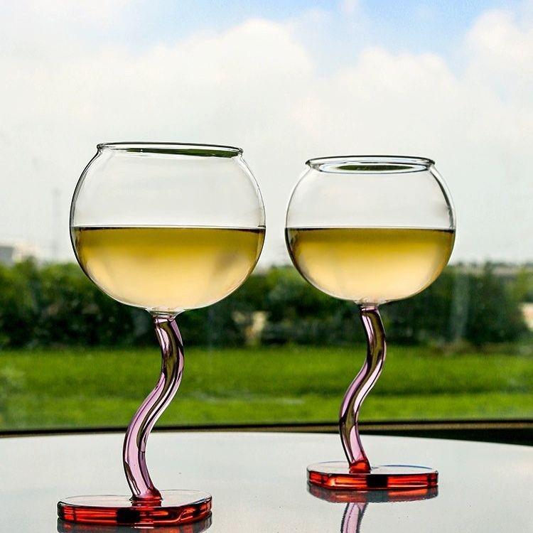 Luxurious Heart-Shaped Wine Glass - Perfect for Valentine's Day, Weddings, and Home Use