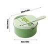 Chopper Vegetable Cutter 16-In-1 Potato Cucumber Slicer Cabbage Chopper For Fruit Potato Cabbage Salad Cheese Onion Vegetable