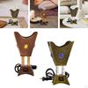 Electric Censer EU Adapter Iron Incense Holder for Meditation Office Bedroom Red Copper