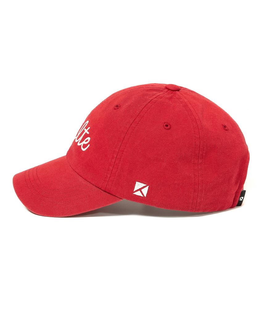 KULTE Script Chain Cap Red