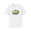 Cartoon Fight Scene Pow T-shirt Tee, Comic Book Shirt, Street Fighter Top, Graphic Novel