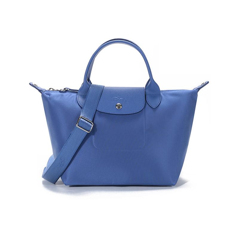 Longchamp Le Pliage Neo Series Short Handle Fabric Dumpling Tote Bag Small Women tote bags Blue 1512598234 Blue 28280₽