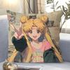 Cushion Pillow, Cute Water Ice Moon Hare Animation Peripheral Bed Sofa Decorative Pillow