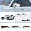 Amber LED Flowing Sequential Side Mirror Dynamic Turn Signal Light for Toyota 14th Crown S210 With White Daytime Running Light