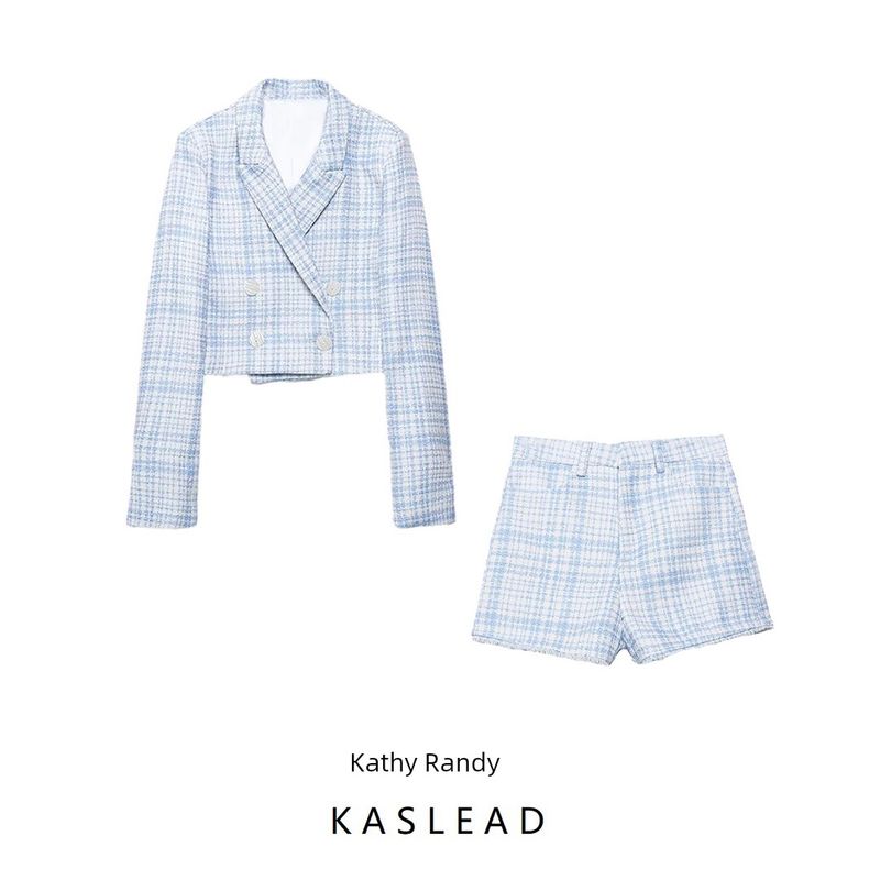 Kaslead New Arrival Women's Clothing Fashion Wind Texture Casual Suit Jacket Shorts 2010782 3665725