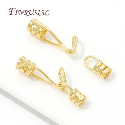 18K Gold Plated Lock For Bracelets,Clasp For Jewelry Connectors,Decorative Pearl Clasp,DIY Jewelry Making Supplies