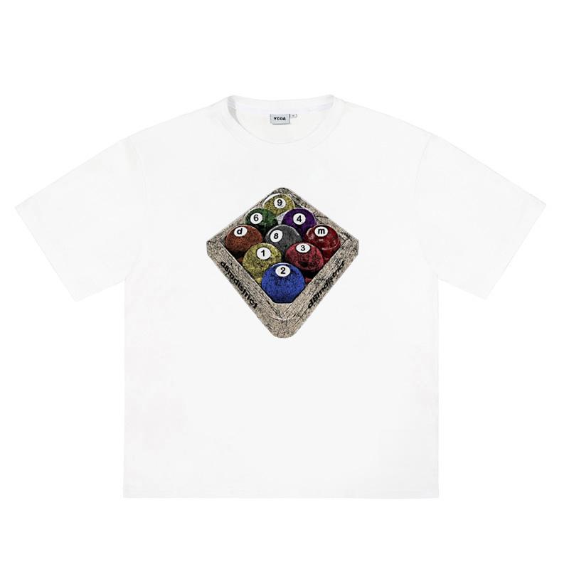 Unisex TShirt Cotton Tops Table Tennis Graphic Oversized Summer Short Sleeve Tees Harajuku Vintage Streetwear Y2k Korean Clothing