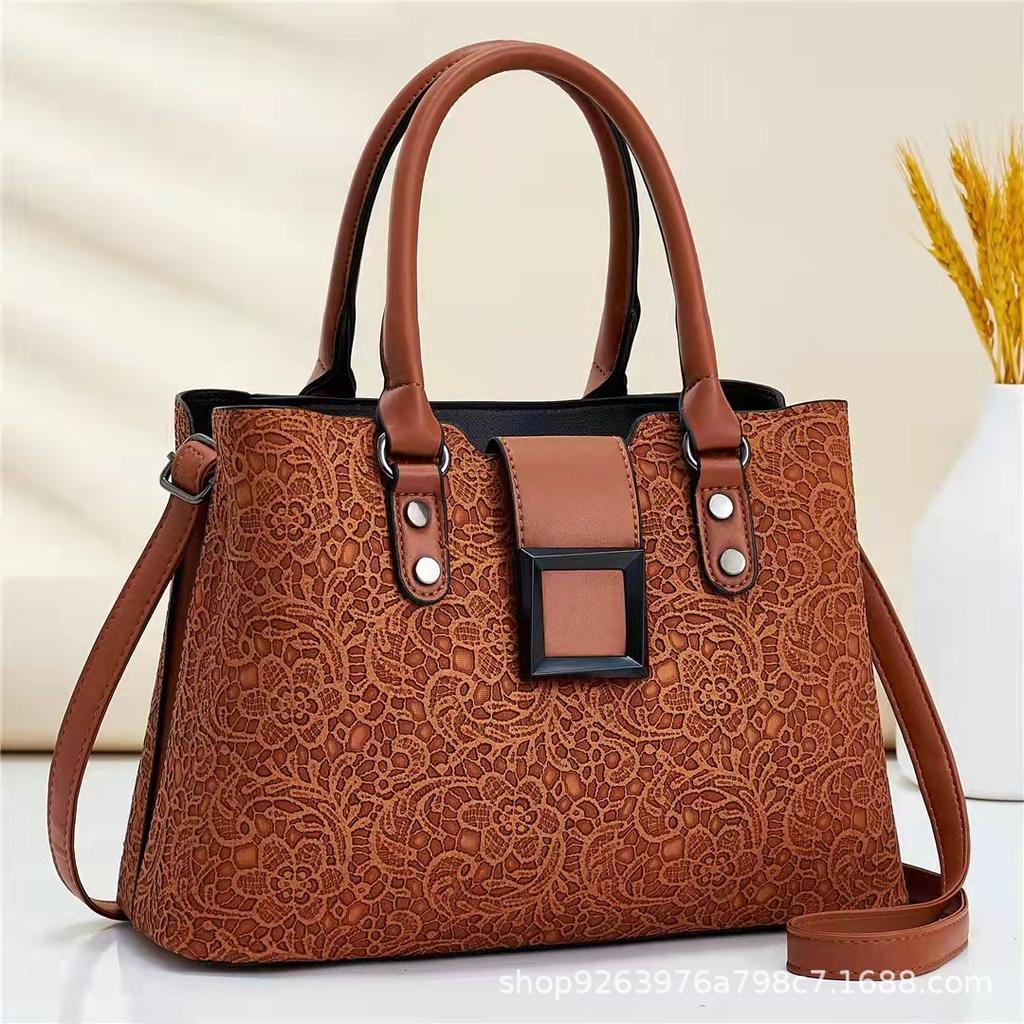 Large Capacity Big Bag Women's Bag New Large Capacity Fashion Women's Single Shoulder Crossbody Bag