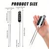 Food Thermometer TP300 Digital Kitchen Water Oil Thermometer LCD Display Temperature Probe for Cooking Grilling BBQ Candy Milk