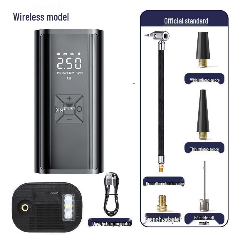Portable Wireless Digital Display Smart Tire Inflator Pump