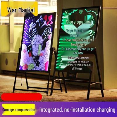 Zhanwu Rechargeable LED Fluorescent Display Board