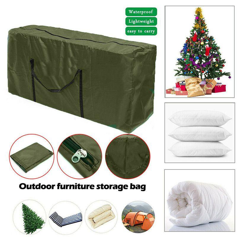 Cushion Outdoor Waterproof Cover Furniture Storage Bag Protector Portable