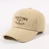 Ladies autumn and winter fashion letter embroidered cap shopping trip student couple sunshade baseball cap