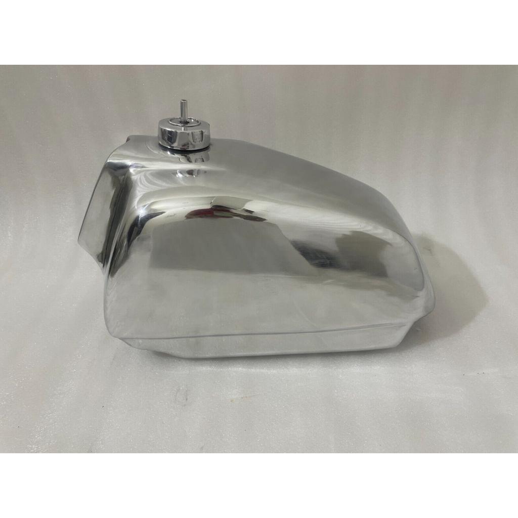 Suzuki PE175 1978 Chrome Steel Petrol Gas Fuel Tank With Cap |Fit For