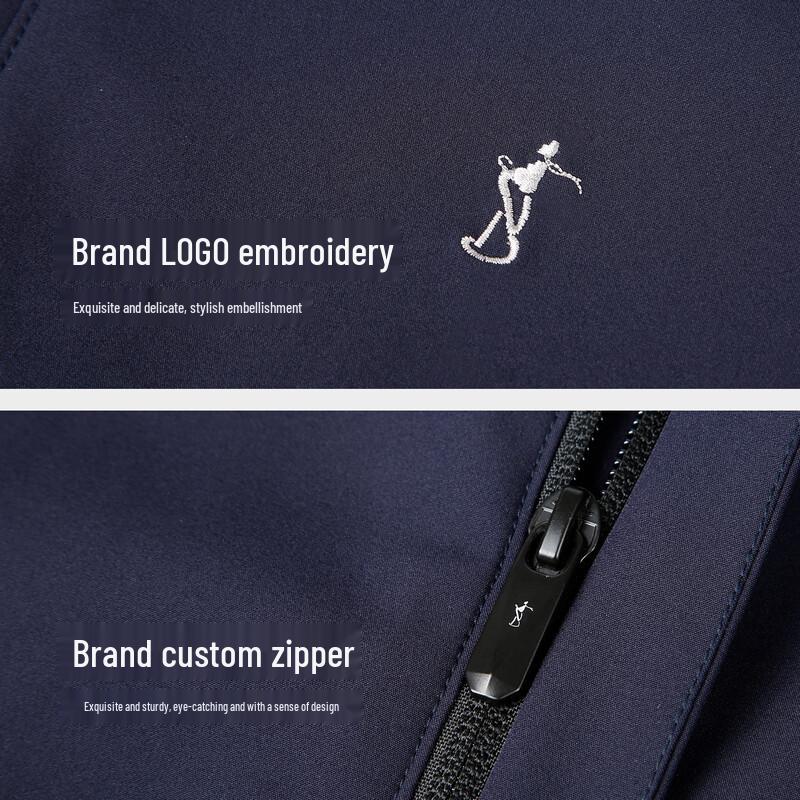 Caizi Men's Detachable Hood Outdoor Windbreaker Jacket