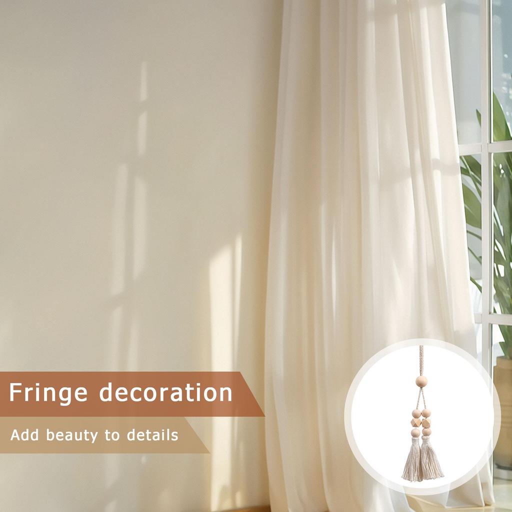 Curtains Holdbacks Handwoven Window Holdbacks With Tassel Curtains Tieback Hold For Window For Bedroom Bathroom Kitchen Living